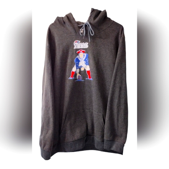 Vicabo Patriots‎ Men's Grey Hoodie XL - Picture 2 of 5